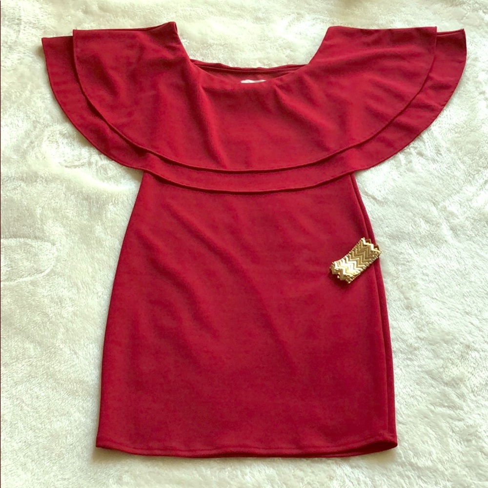 Red dress beautiful